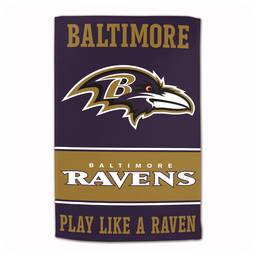 Baltimore Ravens Sublimated Cotton Towel- 16" x 25"