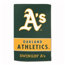 Oakland Athletics Sublimated Cotton Towel- 16" x 25"