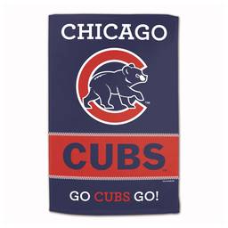 Chicago Cubs Sublimated Cotton Towel- 16" x 25"