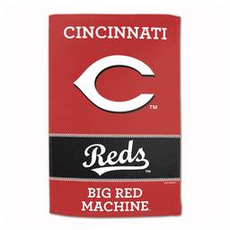 Cincinnati Reds Sublimated Cotton Towel- 16" x 25"