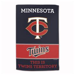 Minnesota Twins Sublimated Cotton Towel- 16" x 25"