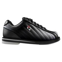 3G Kicks Unisex Black WIDE Bowling Shoes