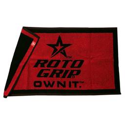 Roto Grip Woven Bowling Towel- Red/Black
