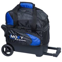 Moxy Candlepin Deluxe Roller Bowling Bag- Royal/Black