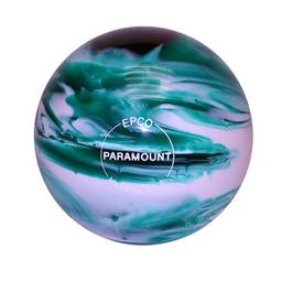 Duckpin Paramount Lightweight Bowling Ball 4 7/8"- Green/White