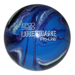 Candlepin EPCO Urethane Bowling Ball 4.5"- Purple/Blue/Mint