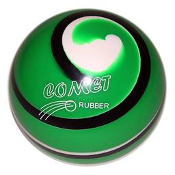 Candlepin EPCO Urethane Commet Pro Rubber Bowling Ball 4.5"- Green/Black/White