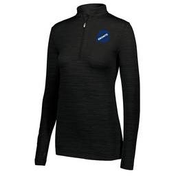 Ebonite Ladies Striated 1/2 Zip Pullover