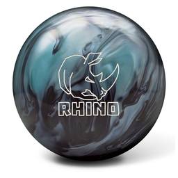 Brunswick Rhino Reactive PRE-DRILLED Bowling Ball- Metallic Blue/Black