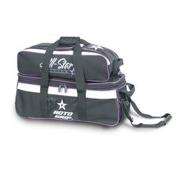 Roto Grip 3 Ball Carryall Roller Bowling Bag All Star Edition- Purple