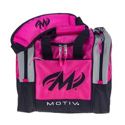 Motiv Shock Single Deluxe Tote Bowling Bag- Hot Pink
