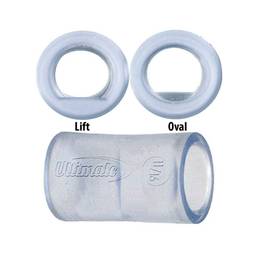 Ultimate Bowling Tour Lift Oval Sticky Finger Insert- Clear - Pack of 10