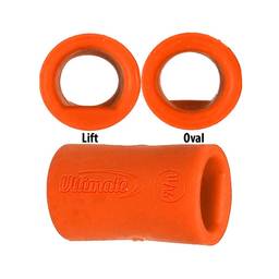 Ultimate Bowling Tour Lift Oval Sticky Finger Insert- Orange - Pack of 10