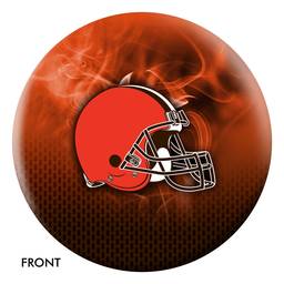 Cleveland Browns NFL On Fire Bowling Ball