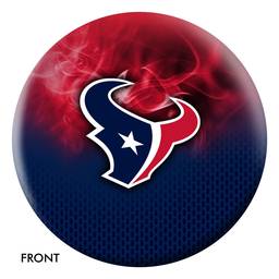 Houston Texans NFL On Fire Bowling Ball