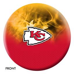 Kansas City Chiefs NFL On Fire Bowling Ball