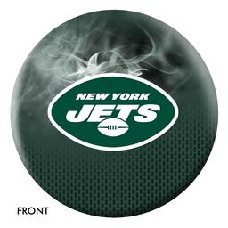 New York Jets NFL On Fire Bowling Ball