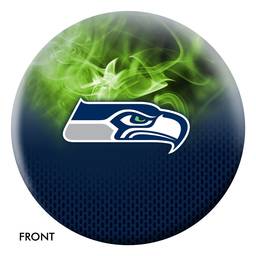 Seattle Seahawks NFL On Fire Bowling Ball