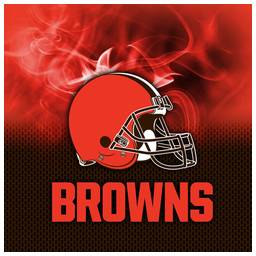 Cleveland Browns NFL On Fire Towel