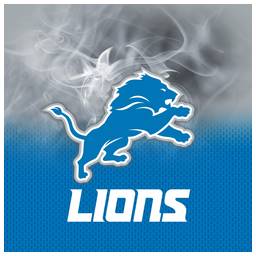 Detroit Lions NFL On Fire Towel