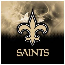 New Orleans Saints NFL On Fire Towel