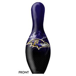 Baltimore Ravens NFL On Fire Bowling Pin