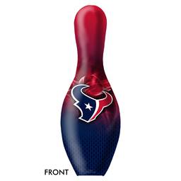 Houston Texans NFL On Fire Bowling Pin