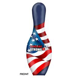 Bowling Strong US Flag Bowling Pin
