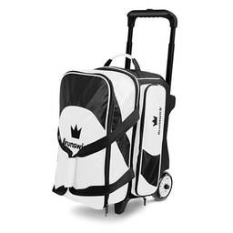 Brunswick Edge Double Roller Bowling Bag- White