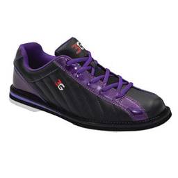 3G Kicks Unisex Bowling Shoes - Black/Purple