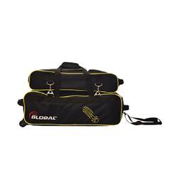 900 Global 3 Ball Airline Tote Roller Bowling Bag w/ Removeable Pouch- Claw