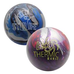 Moxy STRIFE and Exothermic Burst Bowling Ball