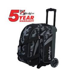 KR Cruiser Scratch Double Roller Bowling Bag - Steel