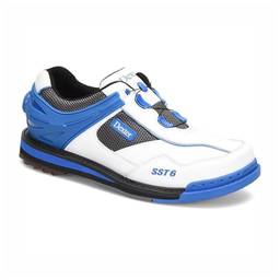 Dexter Mens SST 6 Hybrid BOA Bowling Shoes Right Hand- White/Blue