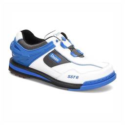 Dexter Mens SST 6 Hybrid BOA WIDE Bowling Shoes Right Hand- White/Blue