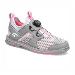 Dexter Womens Pro BOA Bowling Shoes - Grey/Pink