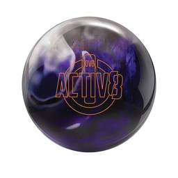 DV8 Activ8 Bowling Ball - Black/Silver/Purple