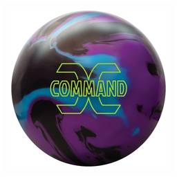 Columbia 300 Command Solid Bowling Ball - Sky/Purple/Black