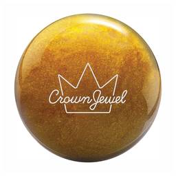 Brunswick Crown Jewel PRE-DRILLED Bowling Ball - Gold Sparkle