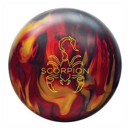 Hammer Scorpion PRE-DRILLED Bowling Ball- Black/Red/Gold