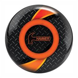 Hammer Turbine PRE-DRILLED Bowling Ball - Black/Orange