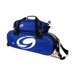 Genesis Sport Deluxe Triple Tote Plus w/ Shoe Bag - Blue