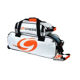 Genesis Sport Deluxe Triple Tote Plus w/ Shoe Bag - White