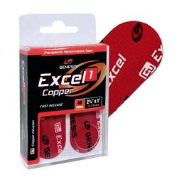 Genesis Excel Copper Performance Tape- Red