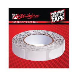 KR Strikeforce Premium Sure Fit Tape White 100 Piece Roll - 1 Inch