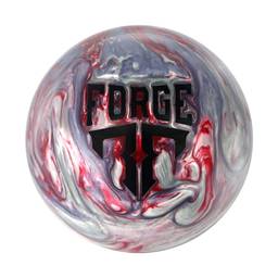 Motiv Iron Forge Bowling Ball - Silver/Gray/Red