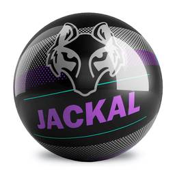 Motiv Jackal Pixel Spare Bowling Ball - Black/Purple