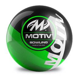 Motiv Velocity Spare Bowling Ball - Black/Lime