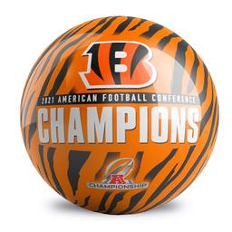 2021 AFC Champions Bowling Ball - Cincinnati Bengals