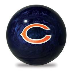 KR Strikeforce NFL Chicago Bears Polyester Bowling Ball - Navy/Orange